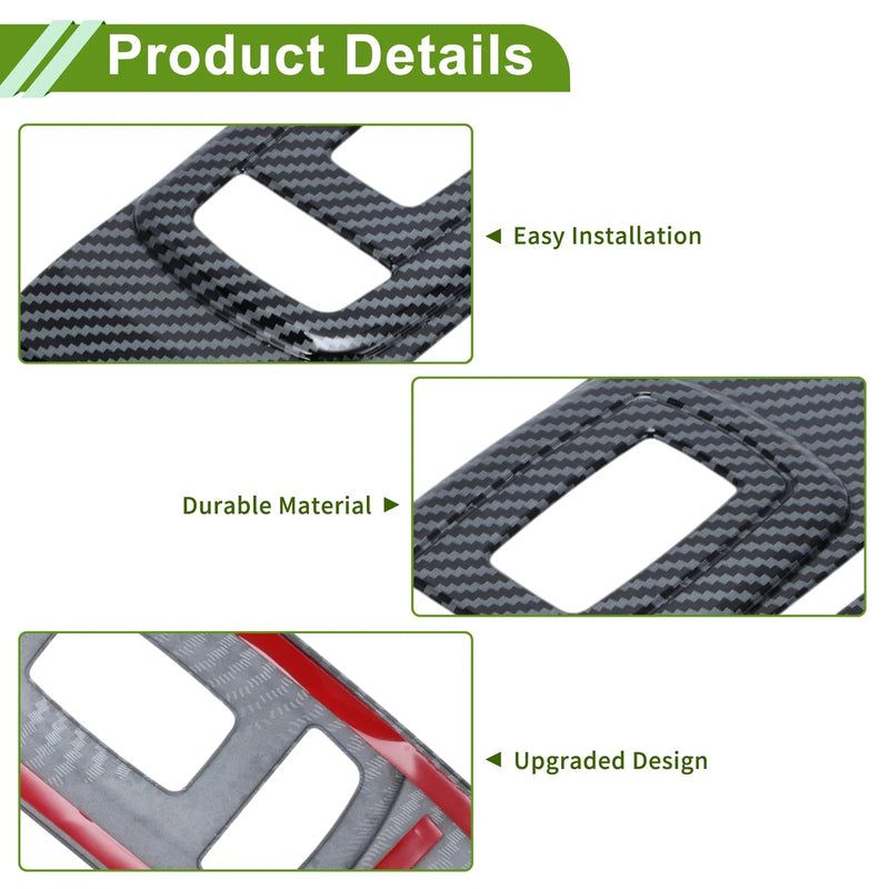 Dodge Challenger 2 x Window Switch Bezel Covers (2015-2023)