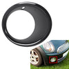 Mini Cooper Right Black Front Fog Light Lamp Ring Cover (2007-2011)