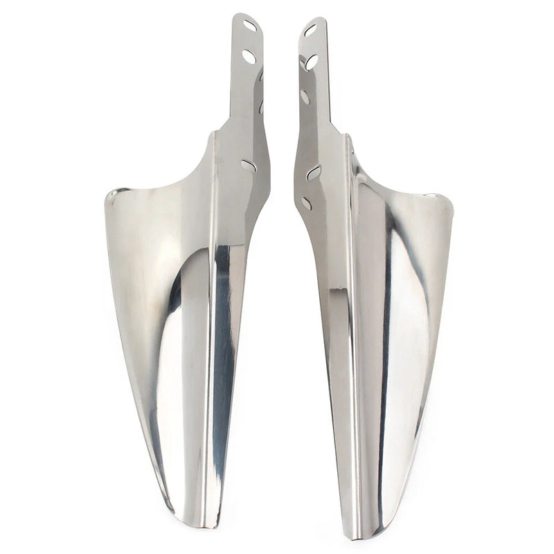 Harley Touring Street Glide Road King Front Fork Wind Deflectors (2009-2023)