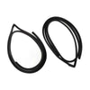 Door Rubber Seal Weatherstrip Rear L+R Fits Datsun 1200 Sunny B110 4D Sedan D06