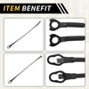 Dodge Ram 1500 2500 Tailgate Cables 2 x Support Cables (2002-2023)
