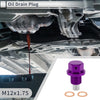 Car Motorcycle Boat M12x1.75 Engine Oil Drain Plug with Gasket