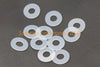 Rondelles Nylon dzus Plastique Transparent m6 6.3mm 13mm Ø0.5mm Épais