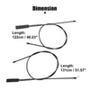 BMW 328i Front Hood Release Cables (2007-2013)