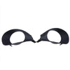 Toyota Yaris 2 x Fog Light Lamp Grill Cover Trim Black (2006-2008)