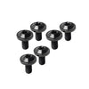 Bike Motorcycle 6 x Black Titanium M6x15mm Torx Head Bolts