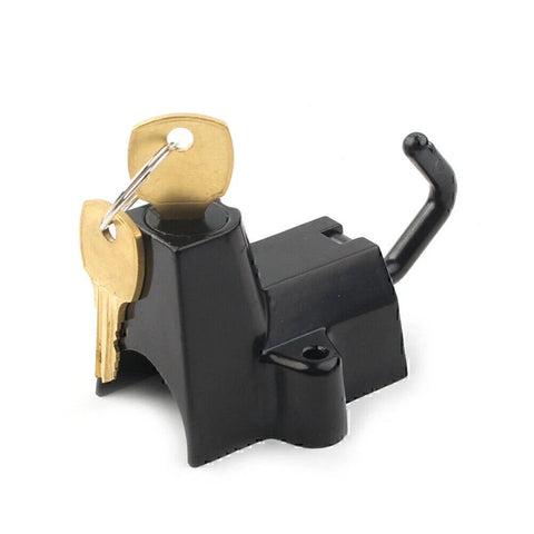 Harley-Davidson Softail, Road King, FatBoy Black Motorcycle Helmet Lock