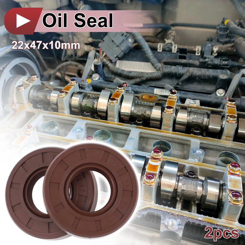 Make Model Oil Seal / 22x47x10mm / Seal Ring Rotary Shaft Seal FKM Rubber