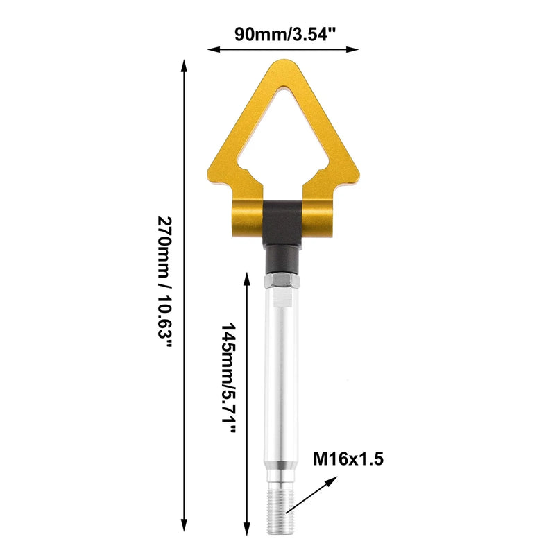Subaru BRZ Gold Tone Front Bumper Tow Hook Screw (2013-2021)
