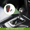 Honda Civic 2016-2021 Black Carbon Fiber Red Car Gear Shift Knob Cover