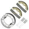 Honda Rancher 350 2 x Front & Rear Brake Shoes (2000–2006)