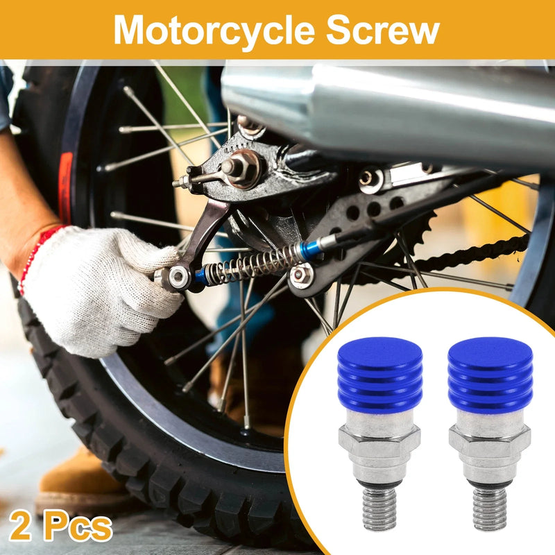 Motorcycle Screw M4x0.7 Fork Air Bleeder Valve 2 x