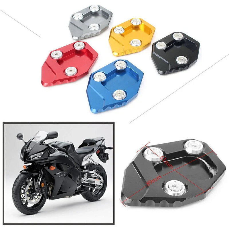 HONDA CBR600RR 2007-2015 Black Kickstand Side Stand Pad Extension
