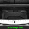Tesla Model X Front Frunk Under Trunk Cargo Mat Liner Box Durable Anti-Skid