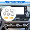 Honda Accord (2018-2022) - 5 Pcs AC Media Tune Switch Knob Cover Ring