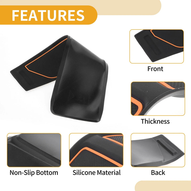 Ford Bronco Accessories 2021-2024 Black Orange 1 Set Dashboard Cover