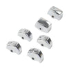 Harley Breakout 6 x Handlebar Control Switch Caps Chrome (2013-2015)