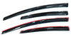 Toyota Prius XW30 4 x Door Visor Monsoonss (2009-2015)