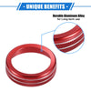 Ford F150 4 Pcs AC Audio Volume Tune Switch Knob Ring Covers (2021-2023)