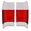 Tail Lights Lens Lamp Clear-Red Fits Mazda Magnum B2000 B2200 B2600 1985-98 D06