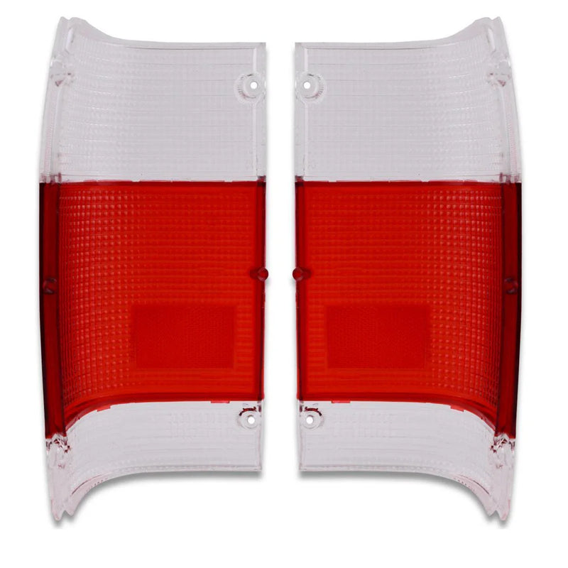 Tail Lights Lens Lamp Clear-Red Fits Mazda Magnum B2000 B2200 B2600 1985-98 D06