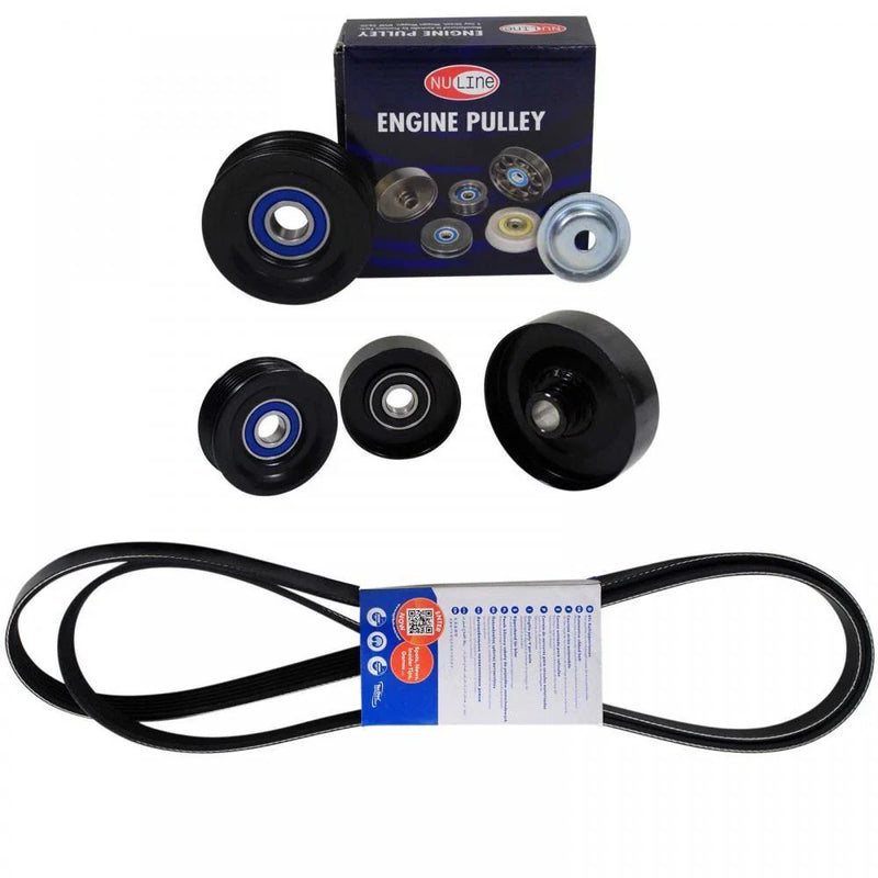 Toyota Land Cruiser VDJ76 / 78 Multi RIB Drive Belt & Pulley Kit