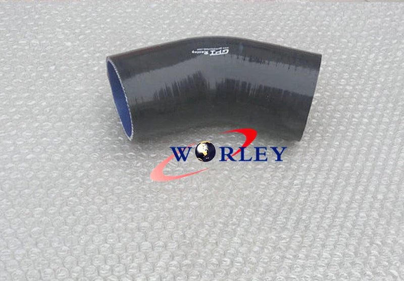 Car 45° Black Silicone Elbow 51mm Turbo Intercooler Hose