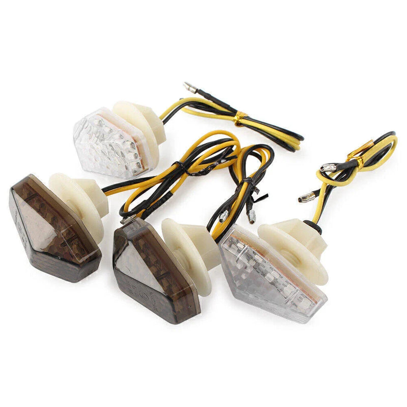 Suzuki GSXR600 GSXR750 GSXR1000 SV650 Bandit Flush Mount LED Turn Signals (2001-2023)