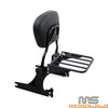 Harley Dyna Super Glide Detachable Backrest Sissy Bar Rack Set (2005)
