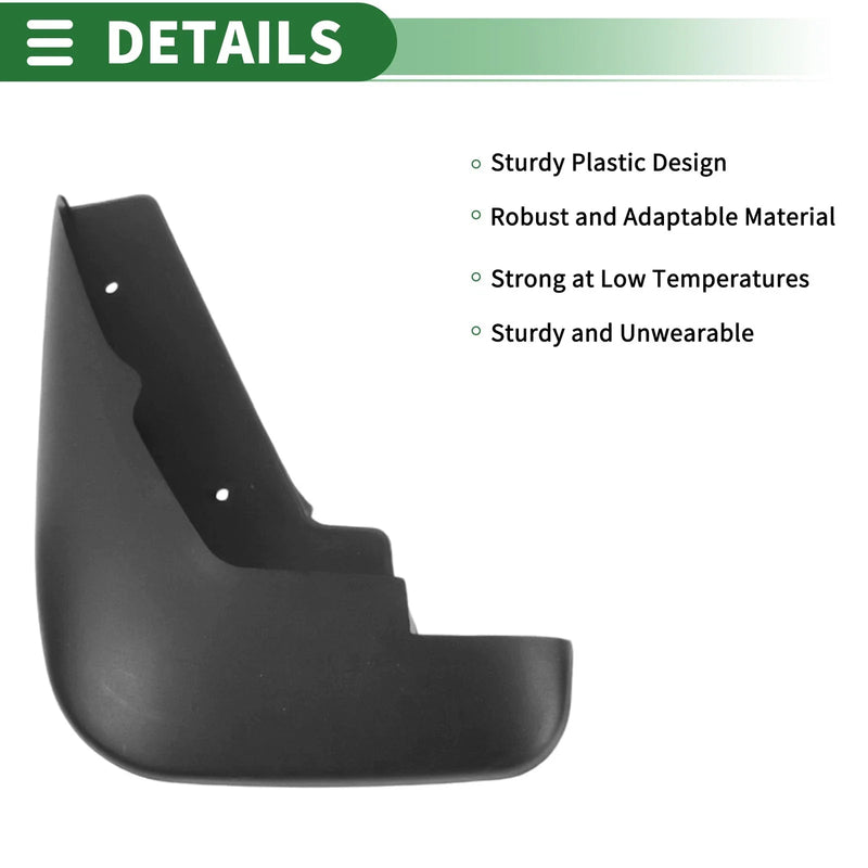 Ford Mondeo 2.0 (2003-2007) with Mount Accessories Mud Flaps Splash Guards