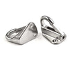 2 x Marine 316 SS Spring Snap Hook Fender Hardware