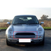 Mini Cooper S R52 R53 REAL Carbon Fiber Front Mesh Grille Grill kit