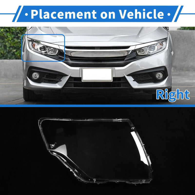 Mitsubishi Pajero Front Right Headlight Lens Cover (2007-2018)