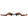 BMW C650GT, C600 SPORT CNC Orange Extendable Brake Clutch Levers (2011-2017)
