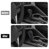 Toyota Camry Gear Shift Knob Cover Black Faux Leather (2007–2011)