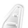 Jeep Renegade (2015-2020) Silver Tone Foot Rest Pedal Pad Cover