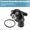 Dodge 1x Thermostat Housing Assembly Plastic Metal Black