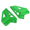 Kawasaki Z900 CNC Aluminum Heel Guard Set Green (2017-2020)
