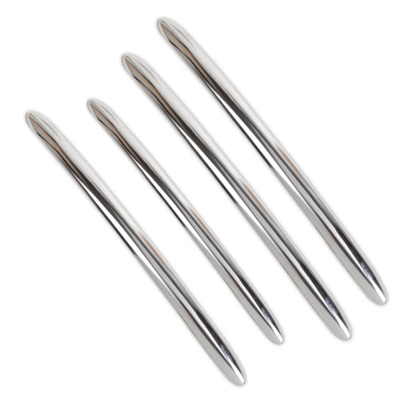 BMW 5 Series 528 F10 F11 F18 4 x Stainless Steel Door Handle Trims (2010-2017)