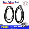 Door Rubber Seal Weatherstrip LH+RH Fits Isuzu ELF NQR NLR Heavy Truck 2007-16