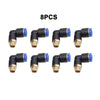 Coats Corghi Tire Changer Machine 8 PCS 1/8 L Parts Connector Tube 8mm