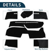Honda FREED GB5 / 6 / 7 / 8 (2016-2024) Sun Protector Black Dashboard Cover Mat