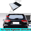 Toyota Highlander Rear Windshield Privacy Thick Interior Sunshade (2014–2019)