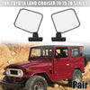 Toyota Land Cruiser 70-78 Rear View Mirror Black LH RH
