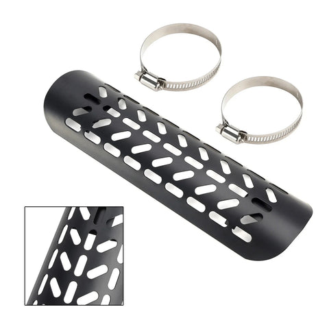Motorcycle Schwarzb Exhaust Pipe Holder Cover