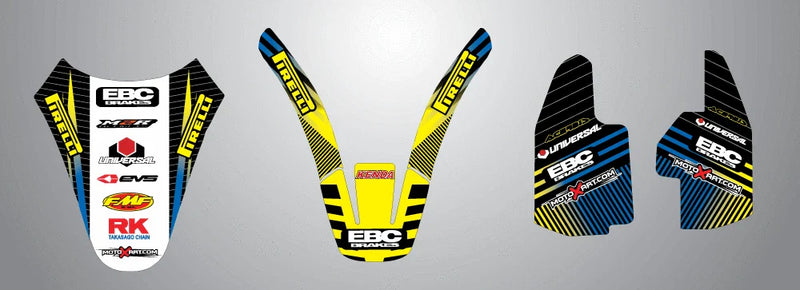 Suzuki RM 85 Factory Style Trim Sticker Kit (2000-2021)