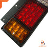 ISUZU ELF NPR NHR NLR TRUCK PAIR LED TAIL LIGHTS ROCK GUARD
