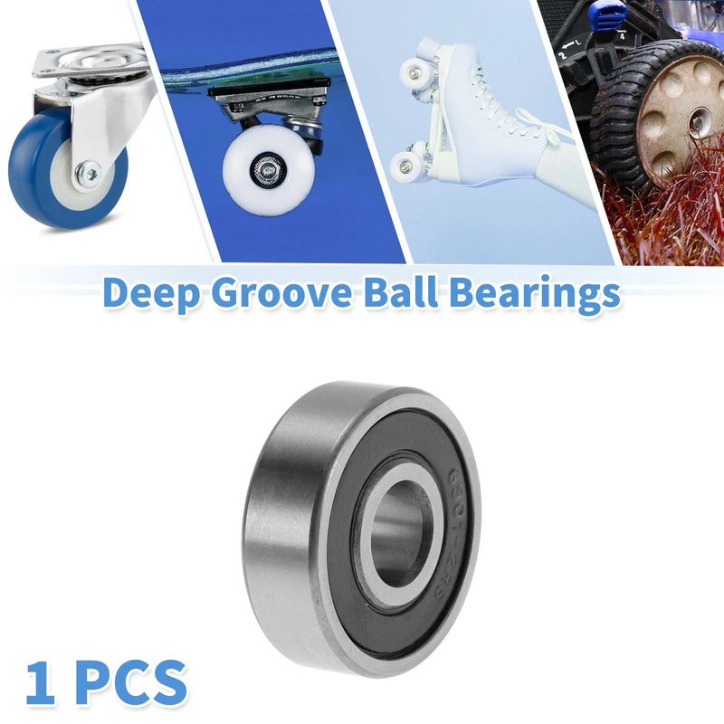 Unknown Make Model 12x37x12mm Deep Groove Ball Bearings