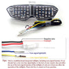 Yamaha R6 / R6S (2003-2009) Clear Lens Tail Light
