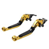 Kawasaki Z650 Z900 Ninja 2x Folding Extendable Brake Clutch Levers (17-22)